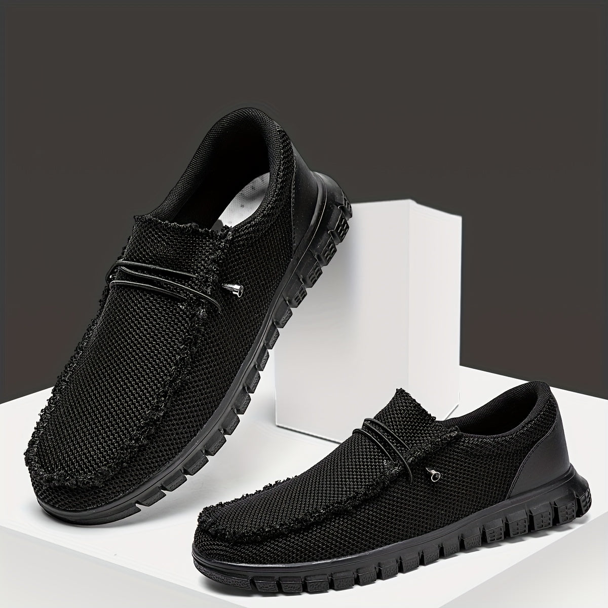 Simple Plus Size Men Solid Color Loafers One Stirrup Sneakers, Slippers Running Shoes Walking Shoes Suitable For Men Outdoor Shoes Best Gift For Valentine'S Day