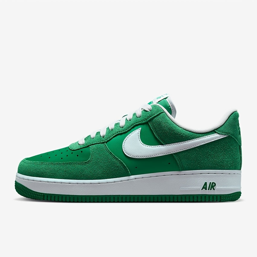 Nike Air Force 1 Men'S Lifestyle Sneakers | Vintage Autumn Winter Inspired Running Shoes, Shock Absorbing Comfort, Gym to Streetwear Casual Wear, Low Top, Upper, Fabric Inner, Rubber Sole, All-season, Lace Closure
